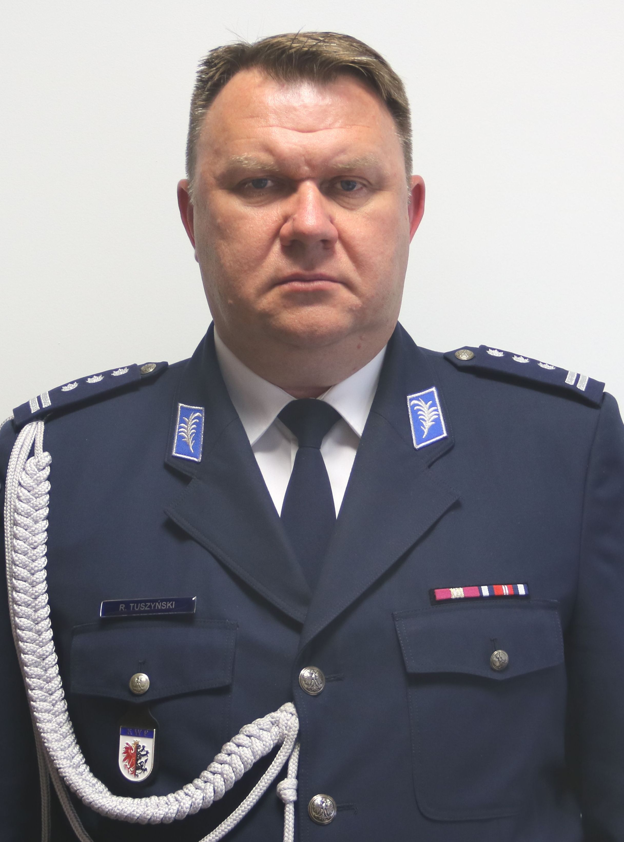 Zdjęcie p. o. Komendanta Powiatowego Policji