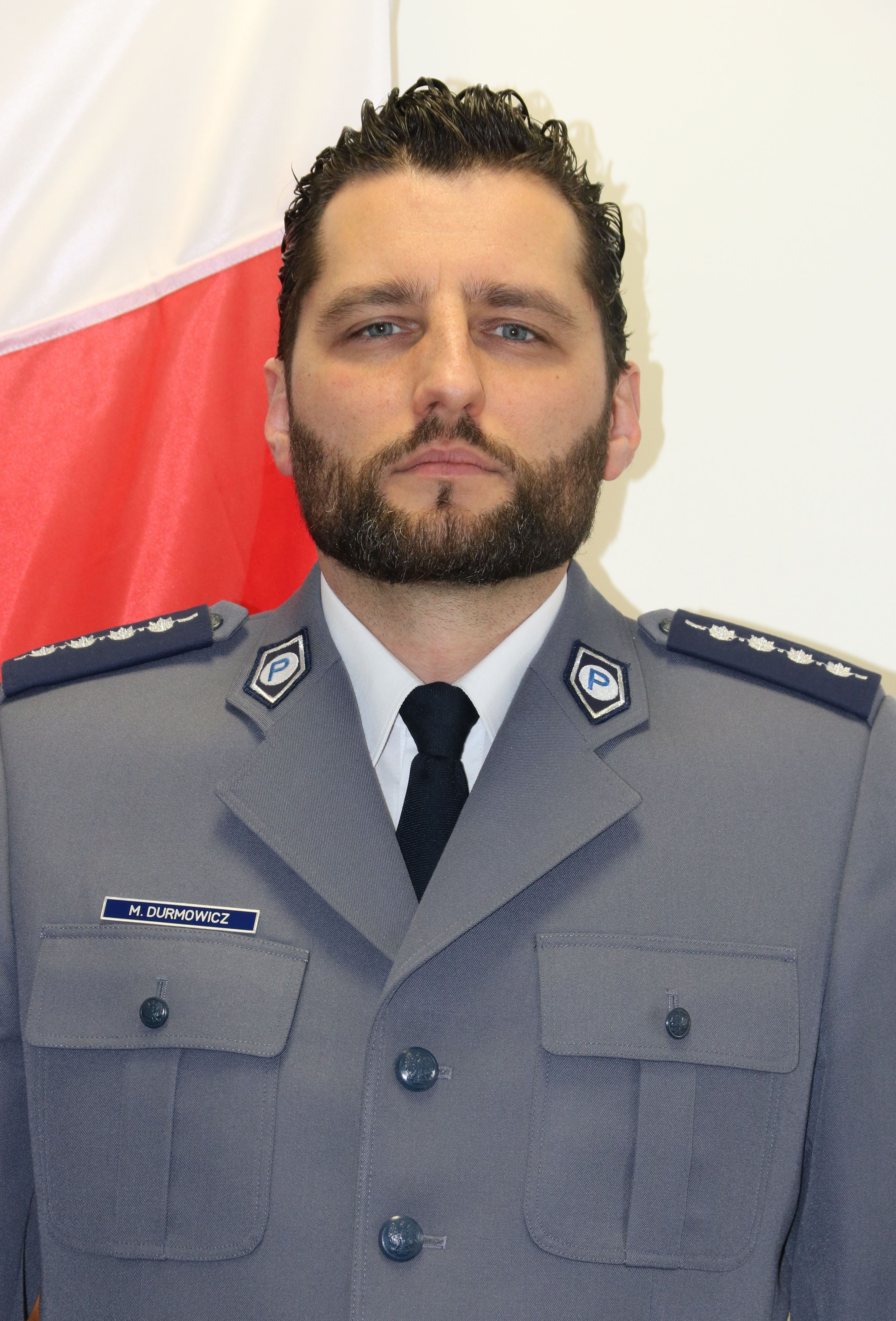 Zdjęcie Kierownika Posterunku Policji w Konecku